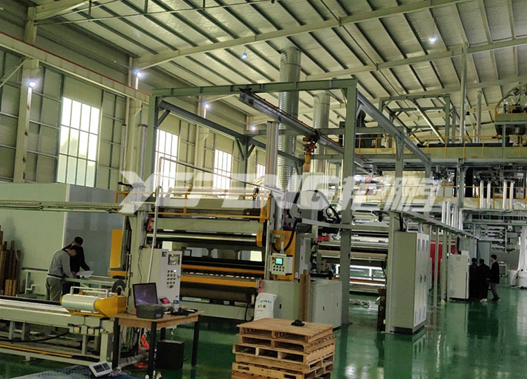 重大突破！祝贺YP-B SMS2.4无纺布生产线成功投产！