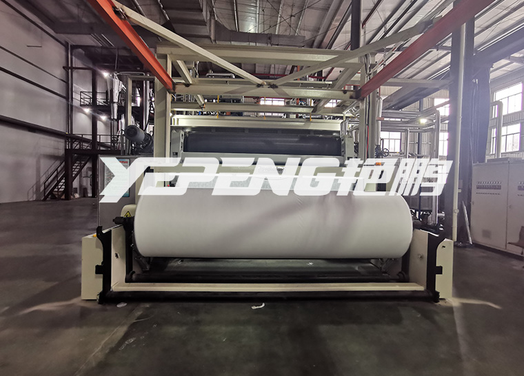 PLA可降解无纺布生产线成功投产